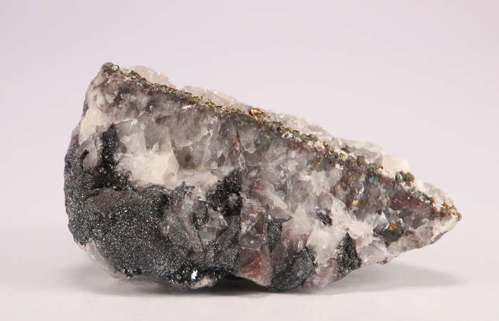 Calcite on Pyrite, N'Chwaning II, Northern Cape, South Africa