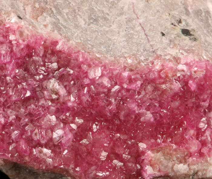 Cobaltoan Calcite on Matrix, Mashamba West Mine, DRC