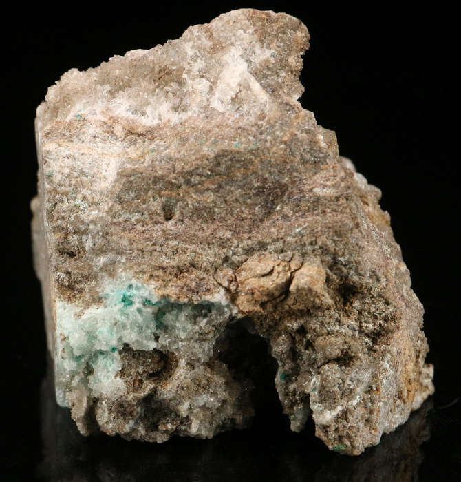 Hemimorphite on Matrix, Skorpion Mine, Karas Region, Namibia