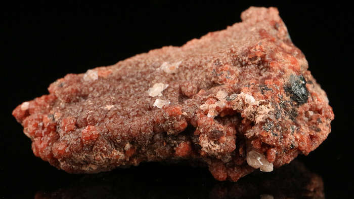Andradite on Hematite, "N'Chwaning II Mine, Kalahari Manganese Field, Northern Cape, South Africa. "