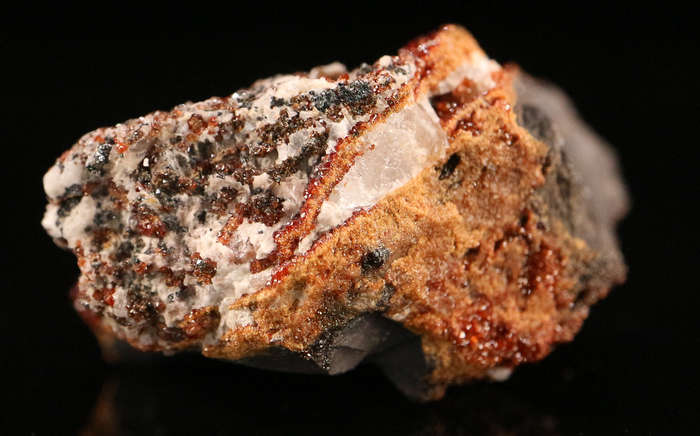 Andradite on Matrix, N'Chwaning II, Northern Cape, South Africa