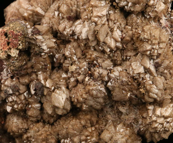 Olmiite on Matrix, "N'Chwaning II Mine, Kalahari Manganese Field, Northern Cape, South Africa. "