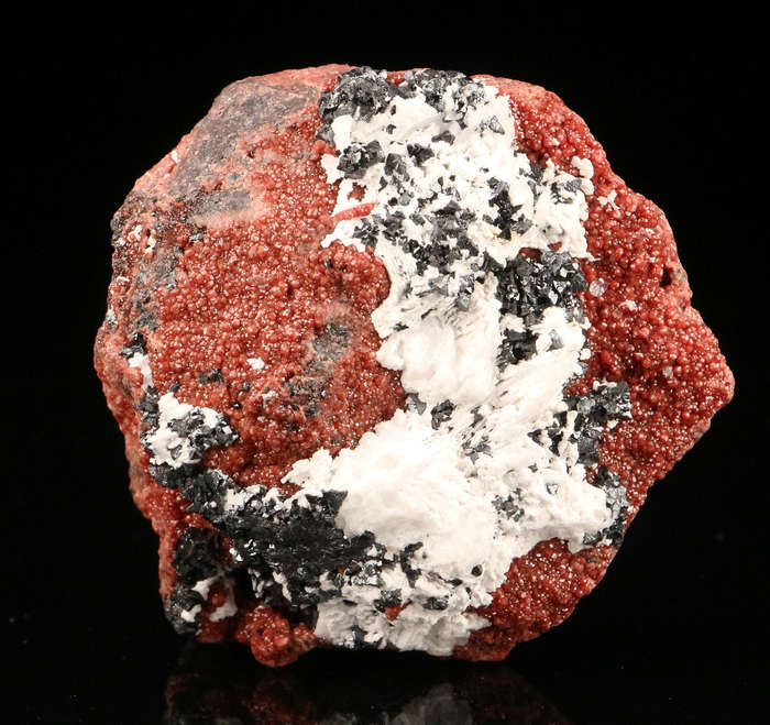 Hausmannite, Andradite on Matrix,"N'Chwaning II Mine, Kalahari Manganese Field, Northern Cape, South