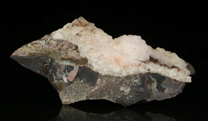 Mangano Calcite Cluster on Matrix, N'Chwaning II, Northern Cape, South Africa