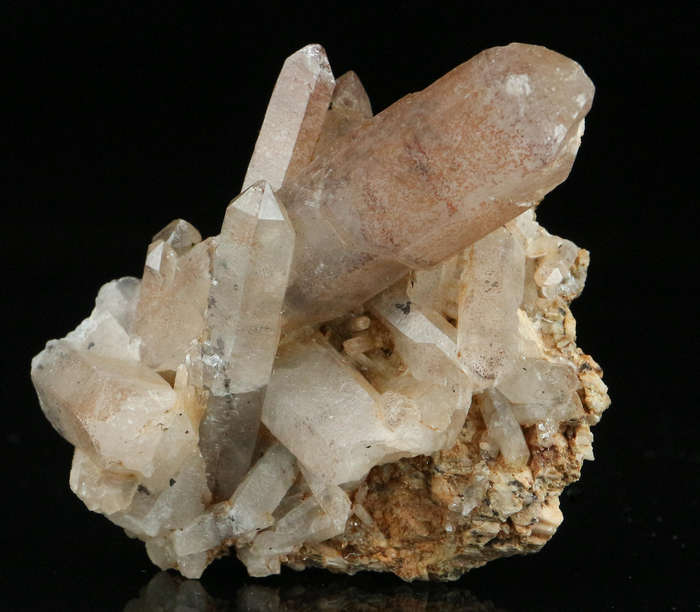 Hematite incl Quartz Cluster, Orange River Area, Northern Cape, South Africa