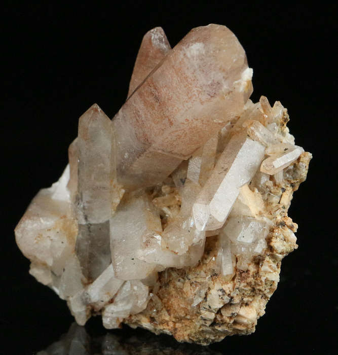 Hematite incl Quartz Cluster, Orange River Area, Northern Cape, South Africa