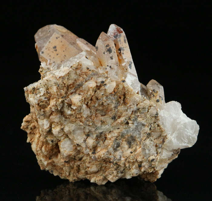 Hematite incl Quartz Cluster, Orange River Area, Northern Cape, South Africa