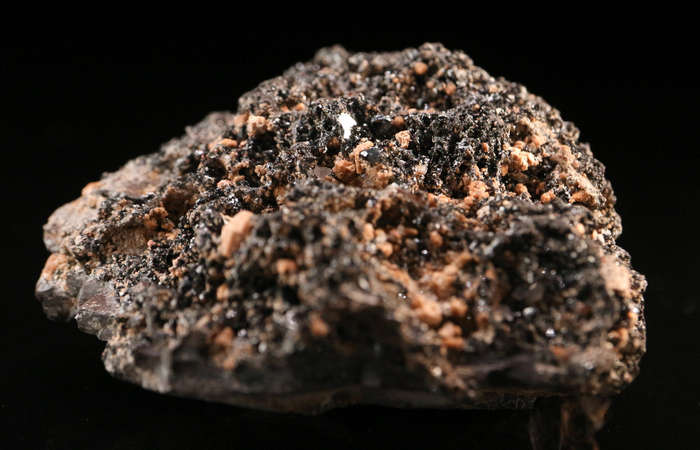 Andradite on Hematite Cluster, N'Chwaning II, Northern Cape, South Africa