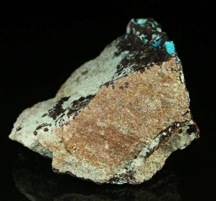 Malachite, Chrysocolla & Plancheite, Skorpion Mine, Karas Region, Namibia