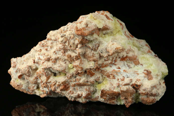 Andradite, Ettringite on Matrix,"N'Chwaning II Mine, Kalahari Manganese Field, Northern Cape, South