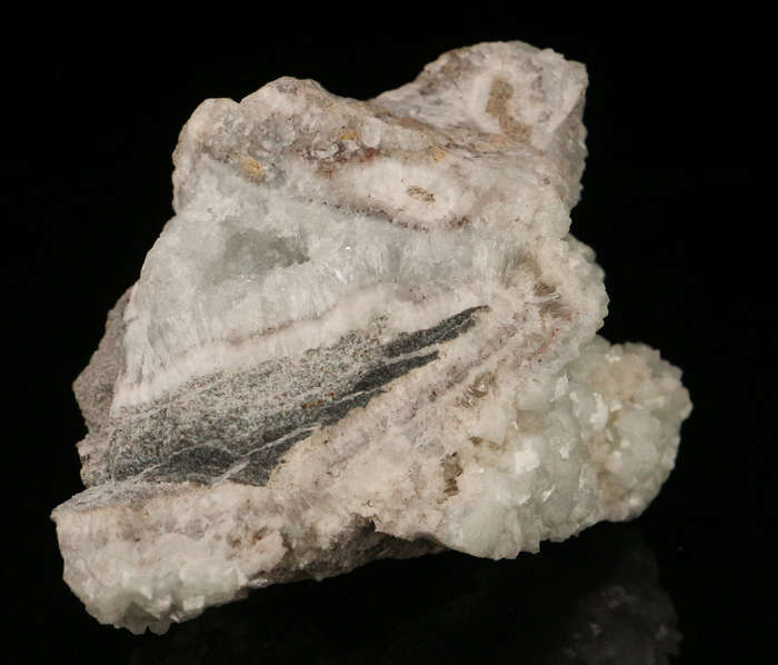 Calcite on Smithsonite, Skorpion Mine, Karas Region, Namibia