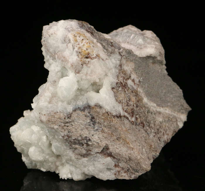 Calcite on Smithsonite, Skorpion Mine, Karas Region, Namibia