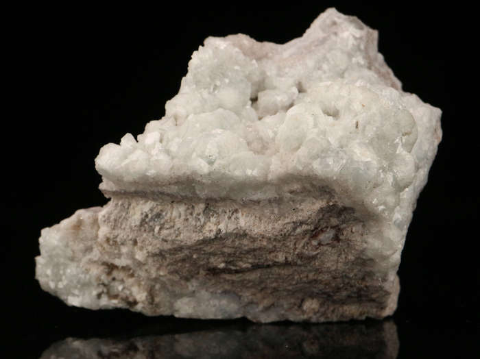 Calcite on Smithsonite, Skorpion Mine, Karas Region, Namibia