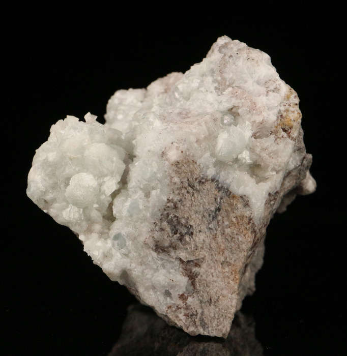Calcite on Smithsonite, Skorpion Mine, Karas Region, Namibia