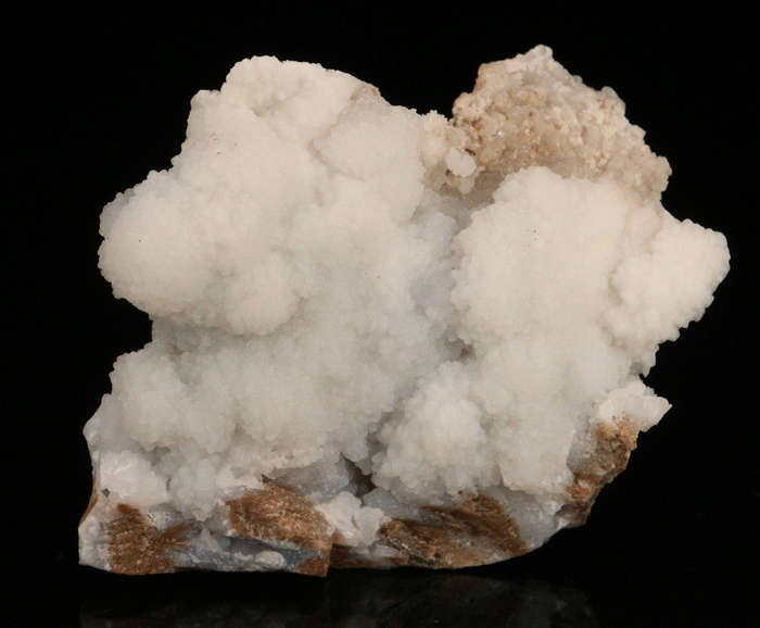 Quartz on Smithsonite, Skorpion Mine, Karas Region, Namibia