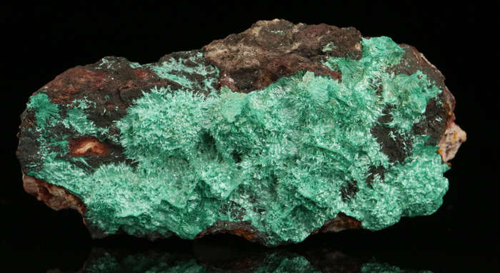 Malachite on Matrix, Skorpion Mine, Karas Region, Namibia