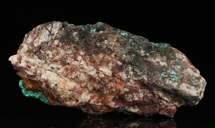Malachite on Matrix, Skorpion Mine, Karas Region, Namibia