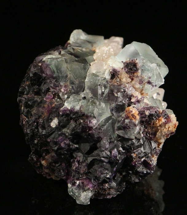 Quartz on Fluorite Cluster, Okoruso Mine, Namibia