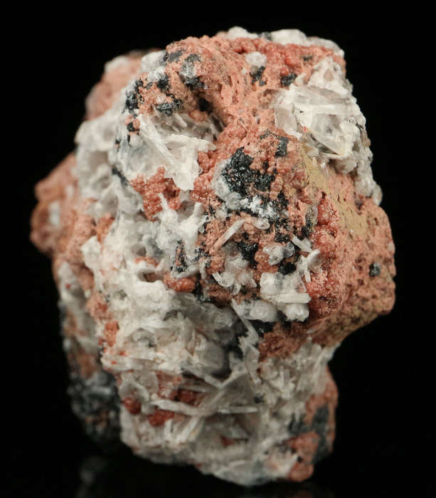 Hausmaniite and Andradite,"N'Chwaning II Mine, Kalahari Manganese Field, Northern Cape, South Africa