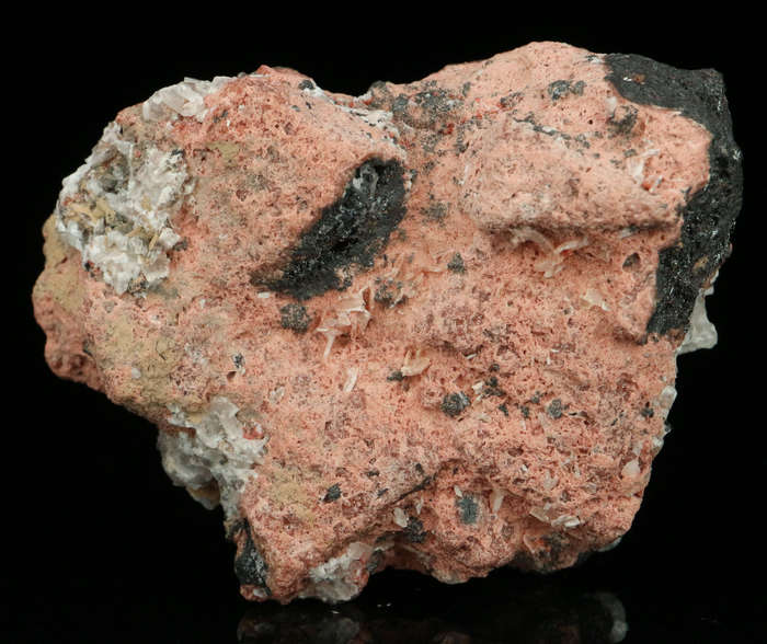 Hausmaniite and Andradite,"N'Chwaning II Mine, Kalahari Manganese Field, Northern Cape, South Africa