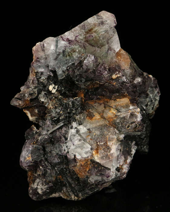 Schorl Incl Fluorite, Erongo Mountains, Karibib Constituency, Erongo Region, Namibia