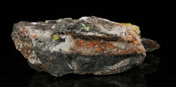 Ettringite on Matrix, Wessels Mine, Northern Cape, South Africa