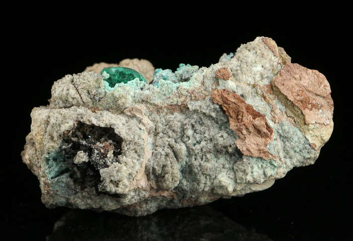 Malachite on Matrix,Mashamba West Mine, DRC