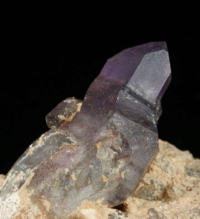Amethyst Quartz on Matrix, Gobobosebberge Mnt, Namibia