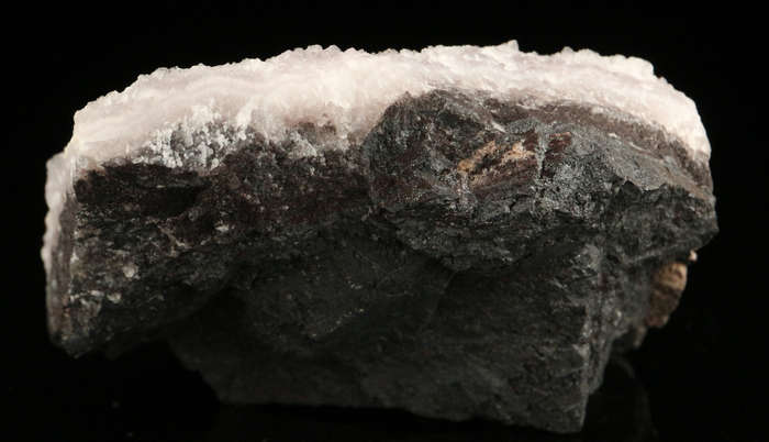 Manganoan Calcite on Matrix,"N'Chwaning II Mine, Kalahari Manganese Field, Northern Cape, South Afri