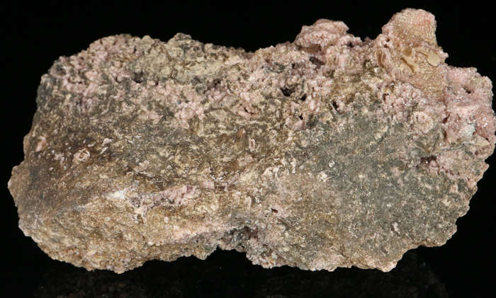 Rhodochrosite on Matrix,"N'Chwaning II Mine, Kalahari Manganese Field, Northern Cape, South Africa "