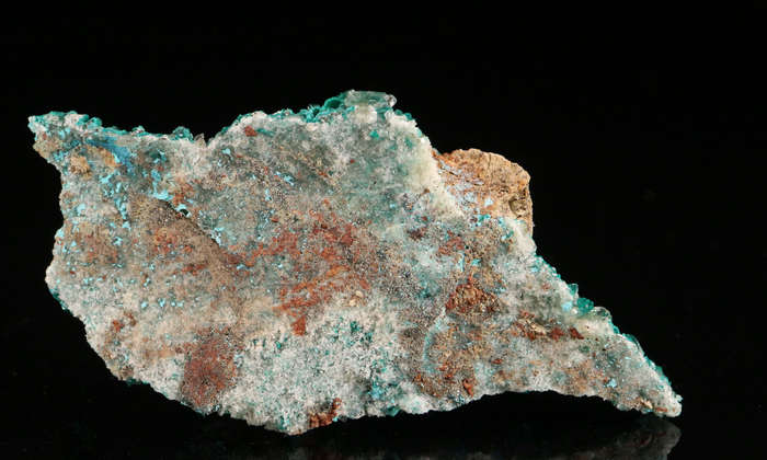 Malachite on Baryte, Shangulowé Mine, Kambove, Haut-Katanga, DR Congo