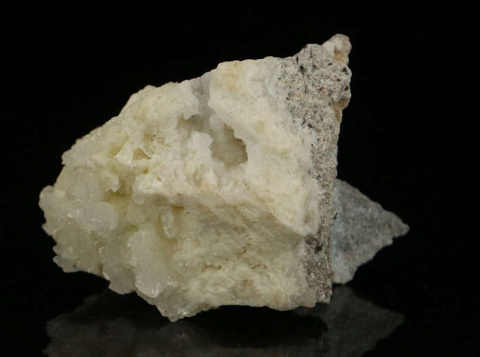 Hemimorphite on Fluorapatite, Skorpion Mine, Karas Region, Namibia