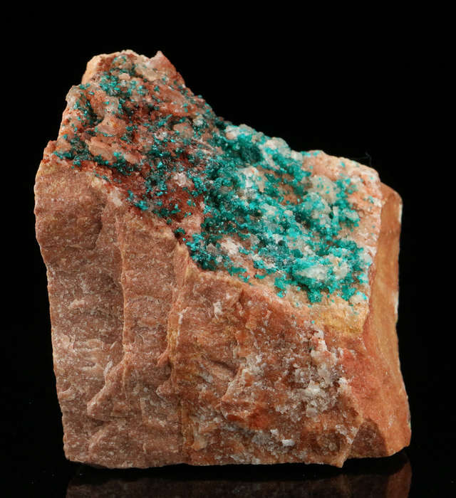 Dioptase on Matrix, Kaokoveld Region, Namibia