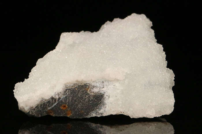 Quartz on Smithsonite, Skorpion Mine, Karas Region, Namibia