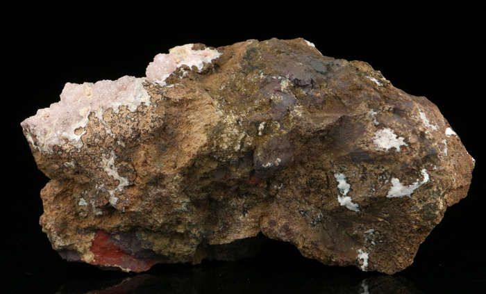 Rhodochrosite on Matrix,"N'Chwaning III Mine, Kalahari Manganese Field, Northern Cape, South Africa.