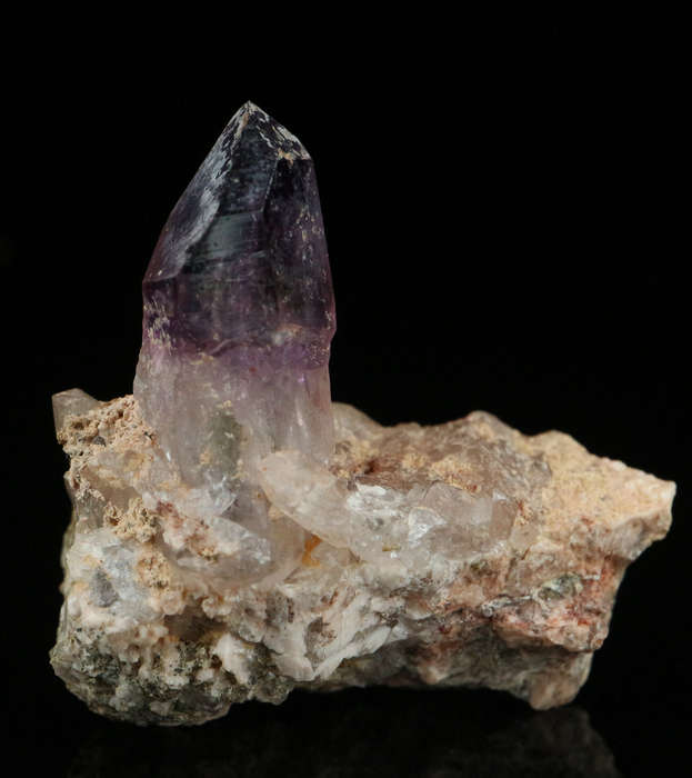 Amethyst Quartz on Matrix, Gobobosebberge Mnt, Namibia
