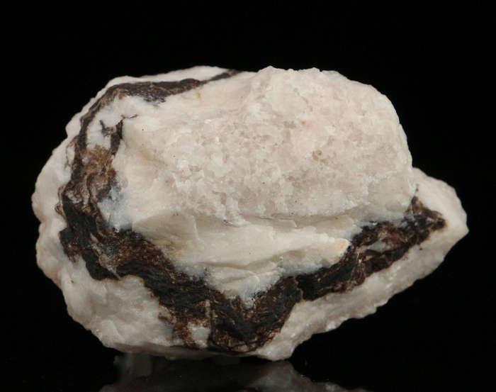 Manganoan Calcite on Matrix,"N'Chwaning II Mine, Kalahari Manganese Field, Northern Cape, South Afri