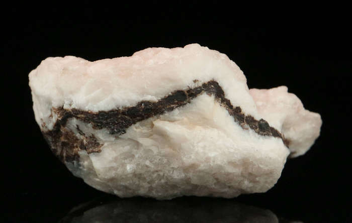 Manganoan Calcite on Matrix,"N'Chwaning II Mine, Kalahari Manganese Field, Northern Cape, South Afri