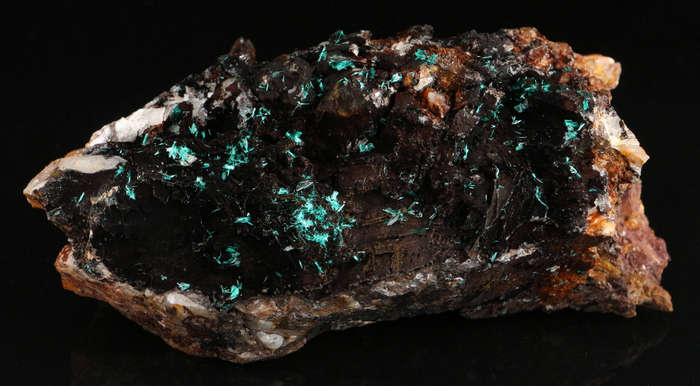 Malachite on Matrix, Skorpion Mine, Karas Region, Namibia