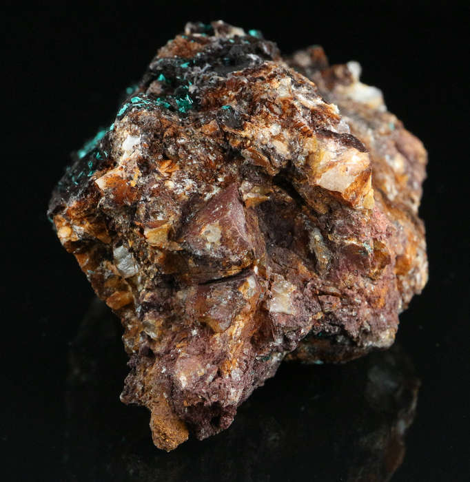 Malachite on Matrix, Skorpion Mine, Karas Region, Namibia