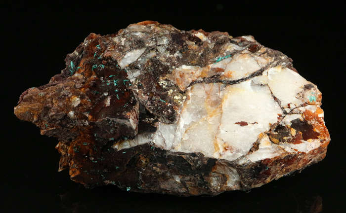 Malachite on Matrix, Skorpion Mine, Karas Region, Namibia