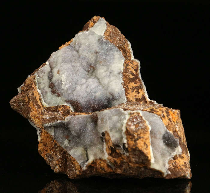 Quartz on Smithsonite on Matrix, Skorpion Mine, Karas Region, Namibia