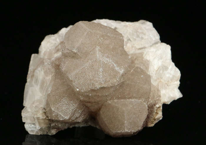 Calcite Cluster, "N'Chwaning II Mine, Kalahari Manganese Field, Northern Cape, South Africa "