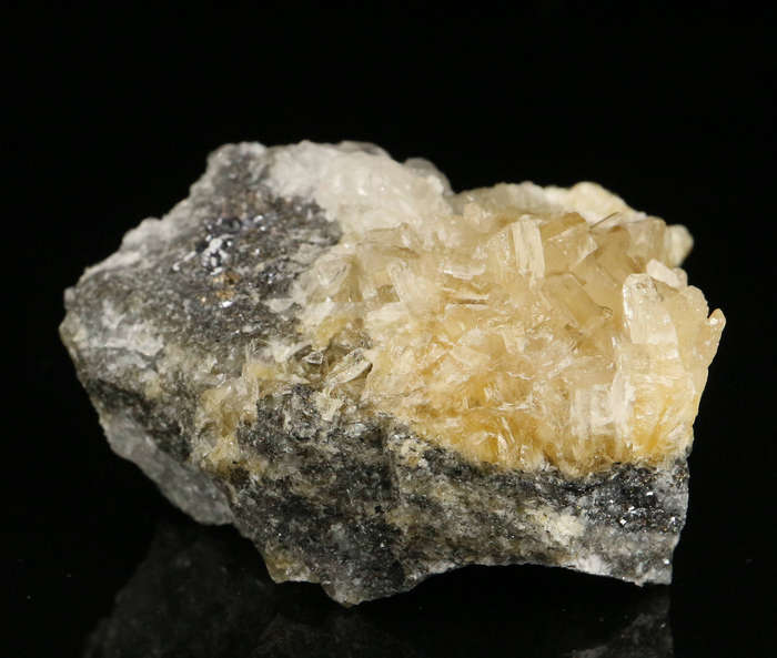 Baryte on Matrix, Rosh Pinah Mine, Namibia