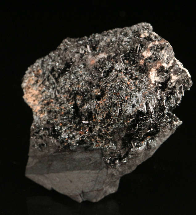 Gaudefroyite & Hematite on Matrix,"N'Chwaning II Mine, Kalahari Manganese Field, Northern Cape, Sout