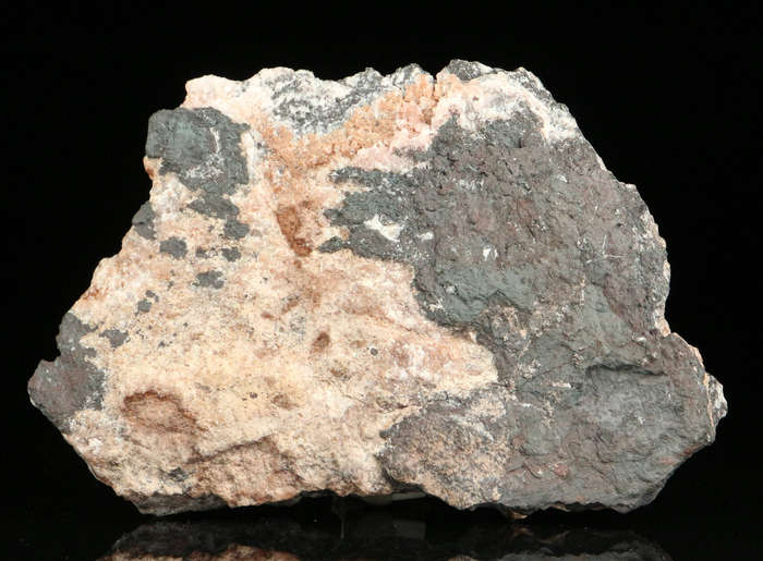 Quartz on Manganoan Calcite,"N'Chwaning II Mine, Kalahari Manganese Field, Northern Cape, South Afri
