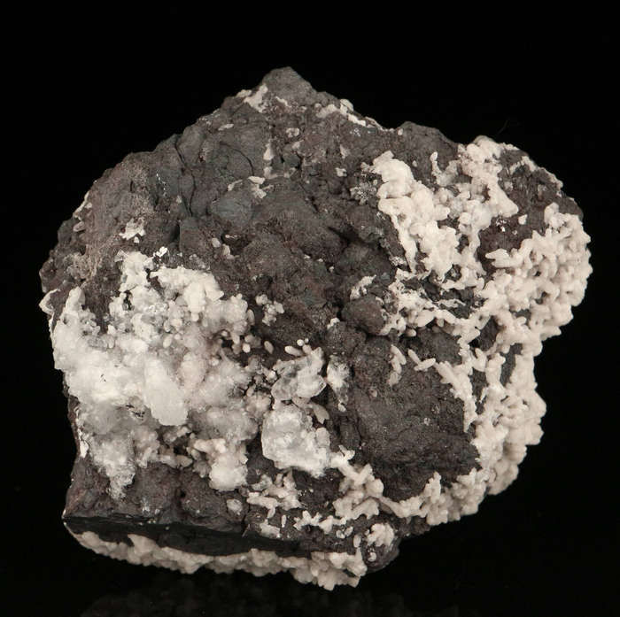 Celestine, Calcite on Matrix,"N'Chwaning II Mine, Kalahari Manganese Field, Northern Cape, South Afr