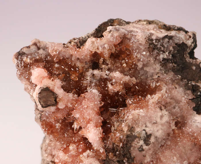 Rhodochrosite on Matrix, N'Chwaning II, Northern Cape, South Africa