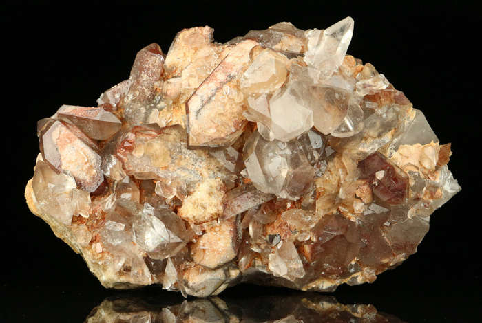 Red Hematite incl Smoky Quartz, Steinkopf, Northern Cape, South Africa