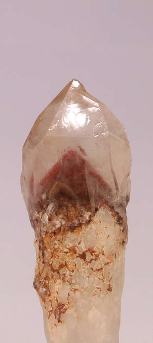 Hematite incl Quartz Point, Orange River Area, Northern Cape, South Africa